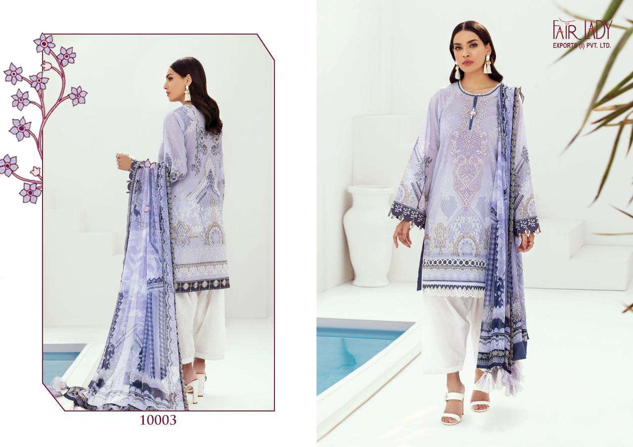 FARASHA BY FAIR LADY 10001 TO 10007 SERIES DESIGNER PAKISTANI SUITS COLLECTION BEAUTIFUL STYLISH COLORFUL FANCY PARTY WEAR & OCCASIONAL WEAR PURE JAM SATIN DIGITAL PRINT WITH EMBROIDERY DRESSES AT WHOLESALE PRICE