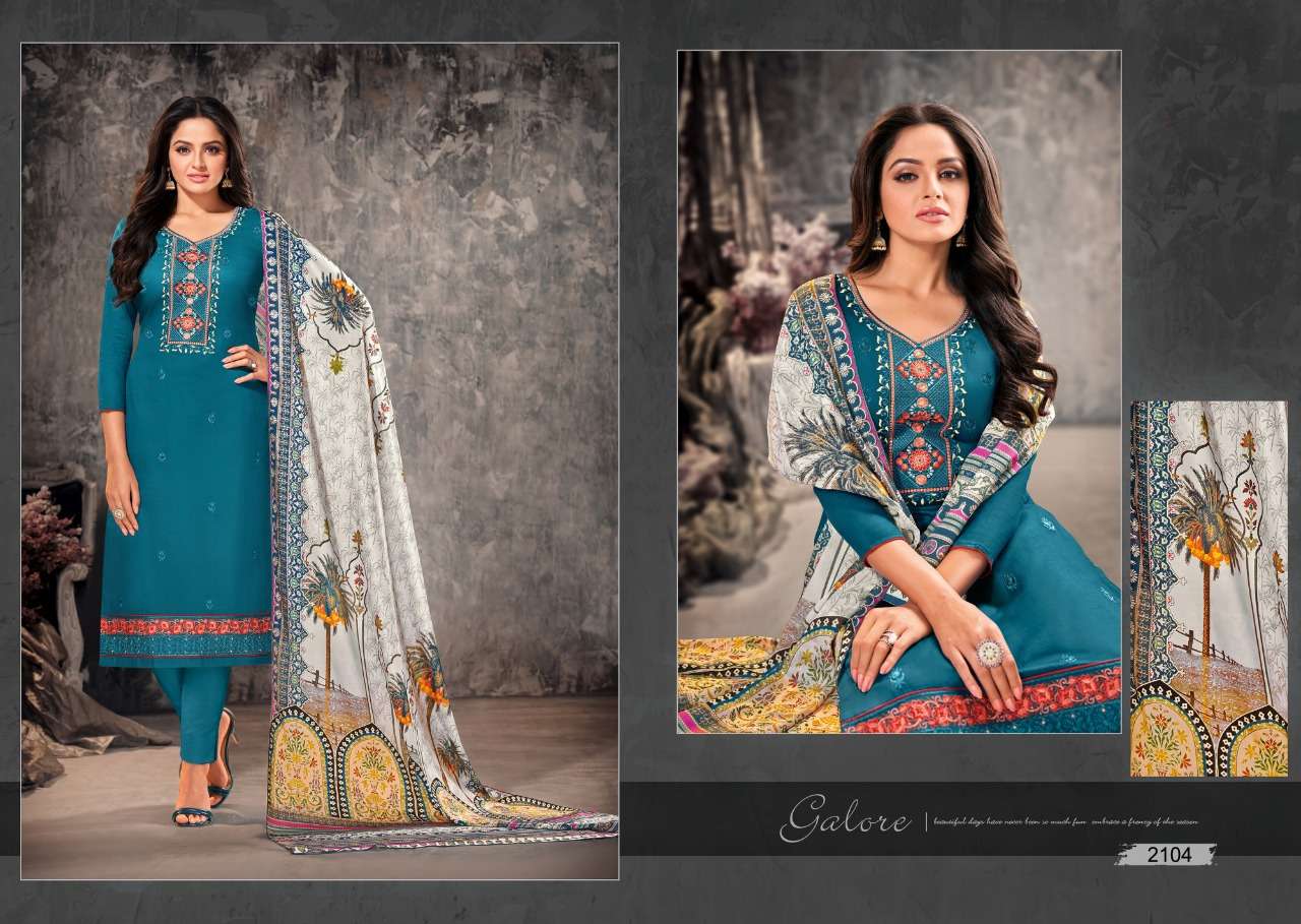 ORRLY VOL-4 BY ORRLY 2101 TO 2107 SERIES BEAUTIFUL SUITS COLORFUL STYLISH FANCY CASUAL WEAR & ETHNIC WEAR JAM COTTON EMBROIDERED DRESSES AT WHOLESALE PRICE