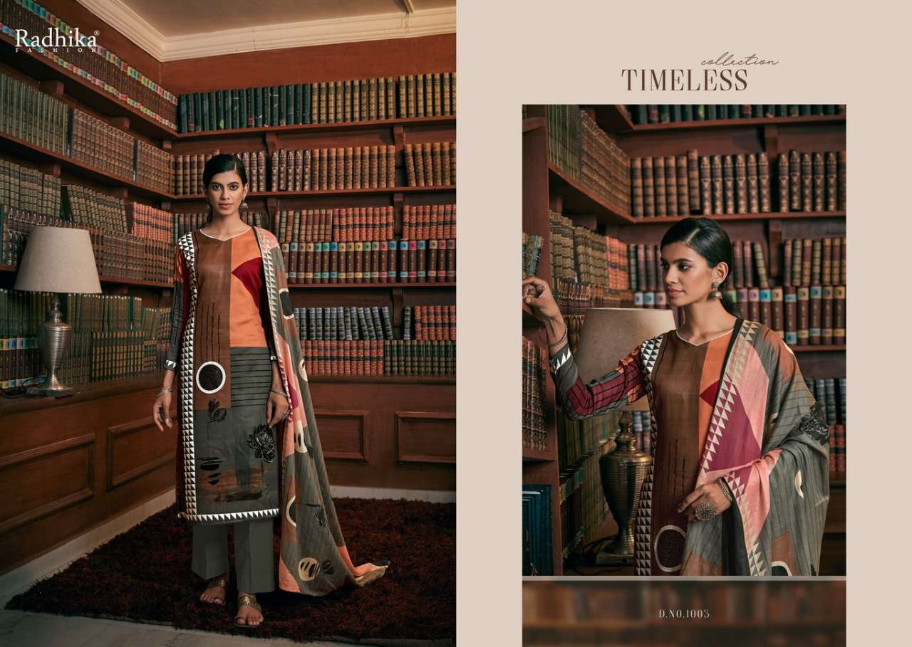IRINA BY AZARA 1001 TO 1008 SERIES BEAUTIFUL SUITS COLORFUL STYLISH FANCY CASUAL WEAR & ETHNIC WEAR JAM COTTON PRINT DRESSES AT WHOLESALE PRICE