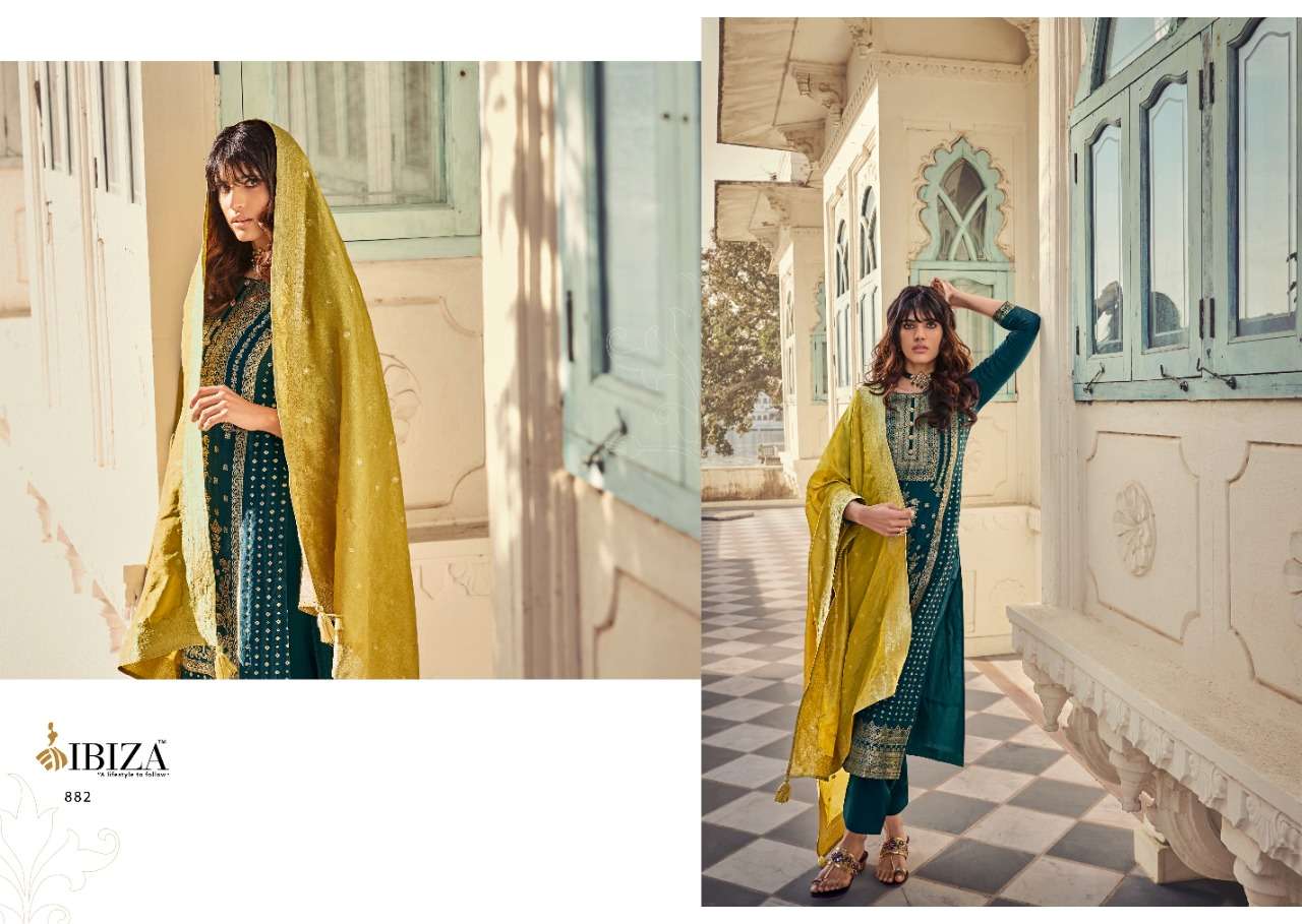 IKAAT PATOLA VOL-2 BY VASTU TEX 201 TO 210 SERIES BEAUTIFUL SUITS COLORFUL STYLISH PURE LAWN PRINT WITH NECK WORK & DAMAN WORK AT WHOLESALE PRICE