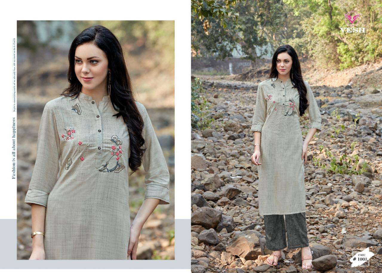 SAHELI BY VESH 1001 TO 1008 SERIES BEAUTIFUL COLORFUL STYLISH FANCY CASUAL WEAR & ETHNIC WEAR & READY TO WEAR RAYON WITH FANCY WORK KURTIS AT WHOLESALE PRICE