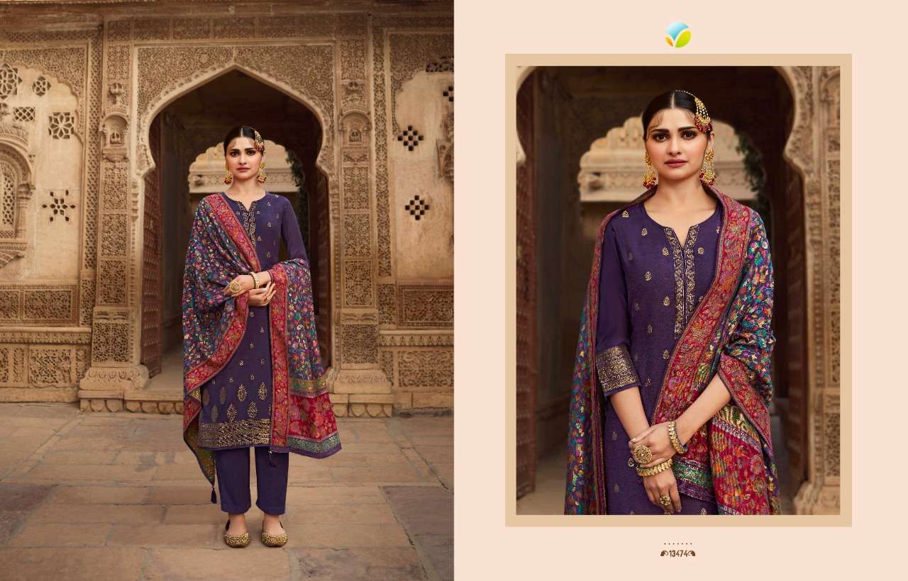 KASEESH BUNAAI BY VINAY FASHION 13471 TO 13478 SERIES BEAUTIFUL STYLISH SUITS FANCY COLORFUL CASUAL WEAR & ETHNIC WEAR & READY TO WEAR PURE VISCOSE MUSLIN DRESSES AT WHOLESALE PRICE