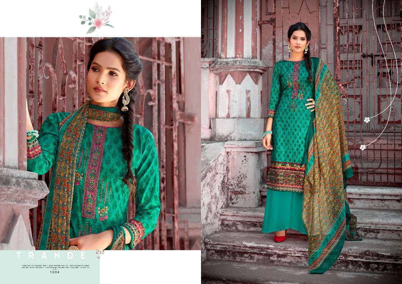 HEER BY KESARIYA 1001 TO 1008 SERIES BEAUTIFUL SUITS COLORFUL STYLISH FANCY CASUAL WEAR & ETHNIC WEAR CAMBRIC COTTON DIGITAL PRINT DRESSES AT WHOLESALE PRICE