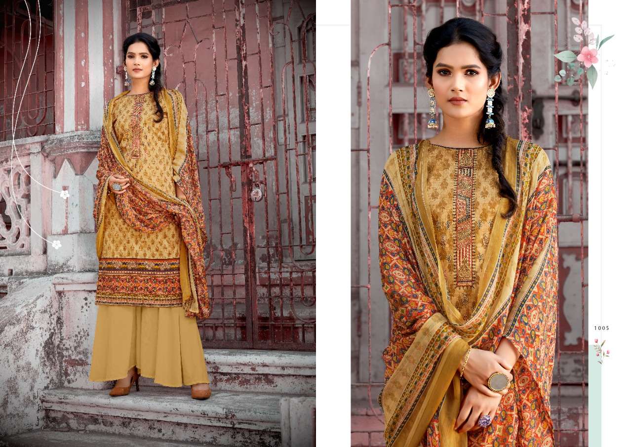 HEER BY KESARIYA 1001 TO 1008 SERIES BEAUTIFUL SUITS COLORFUL STYLISH FANCY CASUAL WEAR & ETHNIC WEAR CAMBRIC COTTON DIGITAL PRINT DRESSES AT WHOLESALE PRICE