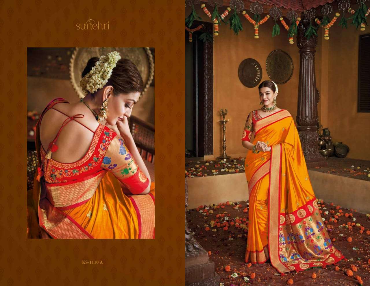 KIMORA SAREES HITS BY KIMORA FASHION COLORFUL BEAUTIFUL FANCY PARTY WEAR & TRADITIONAL WEAR PURE SILK SAREES AT WHOLESALE PRICE