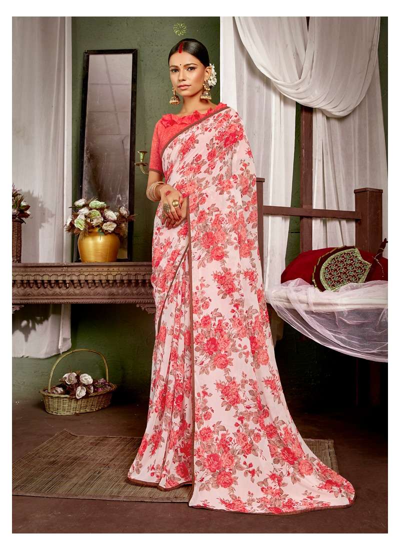 WHITE DIAMOND VOL-7 BY ANTRA 72281 TO 72290 SERIES INDIAN TRADITIONAL WEAR COLLECTION BEAUTIFUL STYLISH FANCY COLORFUL PARTY WEAR & OCCASIONAL WEAR WEIGHTLESS PRINT SAREES AT WHOLESALE PRICE