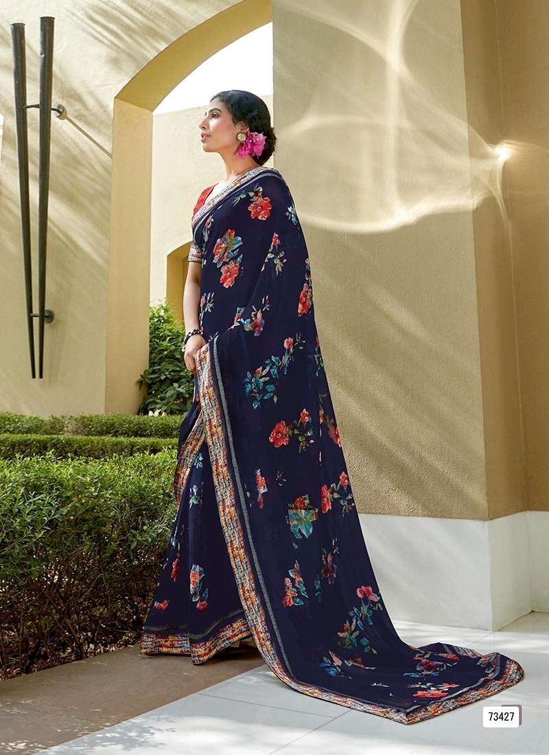 SUPER SHINE BY ANTRA 73421 TO 73430 SERIES INDIAN TRADITIONAL WEAR COLLECTION BEAUTIFUL STYLISH FANCY COLORFUL PARTY WEAR & OCCASIONAL WEAR WEIGHTLESS SAREES AT WHOLESALE PRICE