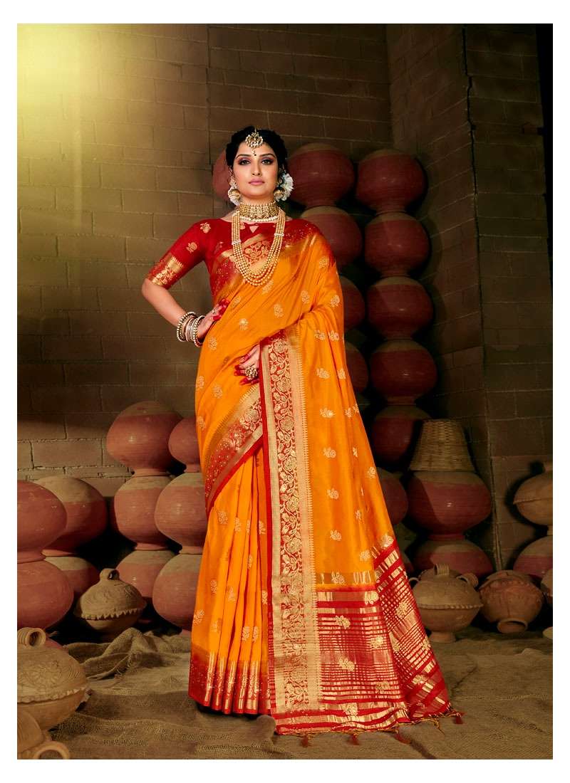 RUBINA BY LIFESTYLE 72261 TO 72266 SERIES INDIAN TRADITIONAL WEAR COLLECTION BEAUTIFUL STYLISH FANCY COLORFUL PARTY WEAR & OCCASIONAL WEAR NYLON SILK SAREES AT WHOLESALE PRICE