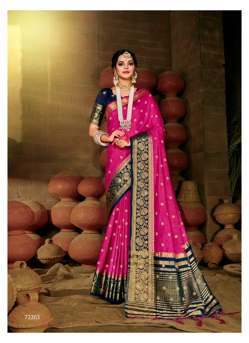 RUBINA BY LIFESTYLE 72261 TO 72266 SERIES INDIAN TRADITIONAL WEAR COLLECTION BEAUTIFUL STYLISH FANCY COLORFUL PARTY WEAR & OCCASIONAL WEAR NYLON SILK SAREES AT WHOLESALE PRICE