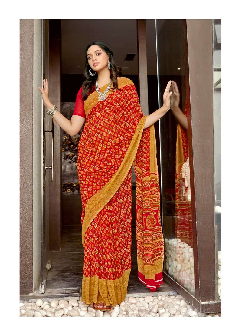MATWALI VOL-2 BY ANTRA 73682 TO 73690 SERIES INDIAN TRADITIONAL WEAR COLLECTION BEAUTIFUL STYLISH FANCY COLORFUL PARTY WEAR & OCCASIONAL WEAR WEIGHTLESS SAREES AT WHOLESALE PRICE