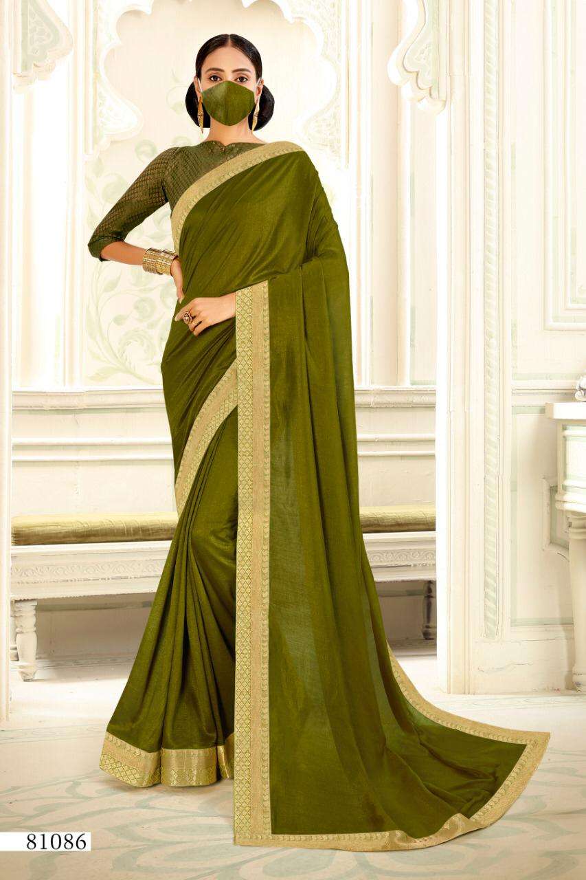 ISHA SILK BY RIGHT WOMEN 81081 TO 81088 SERIES INDIAN TRADITIONAL WEAR COLLECTION BEAUTIFUL STYLISH FANCY COLORFUL PARTY WEAR & OCCASIONAL WEAR VICHITRA SAREES AT WHOLESALE PRICE