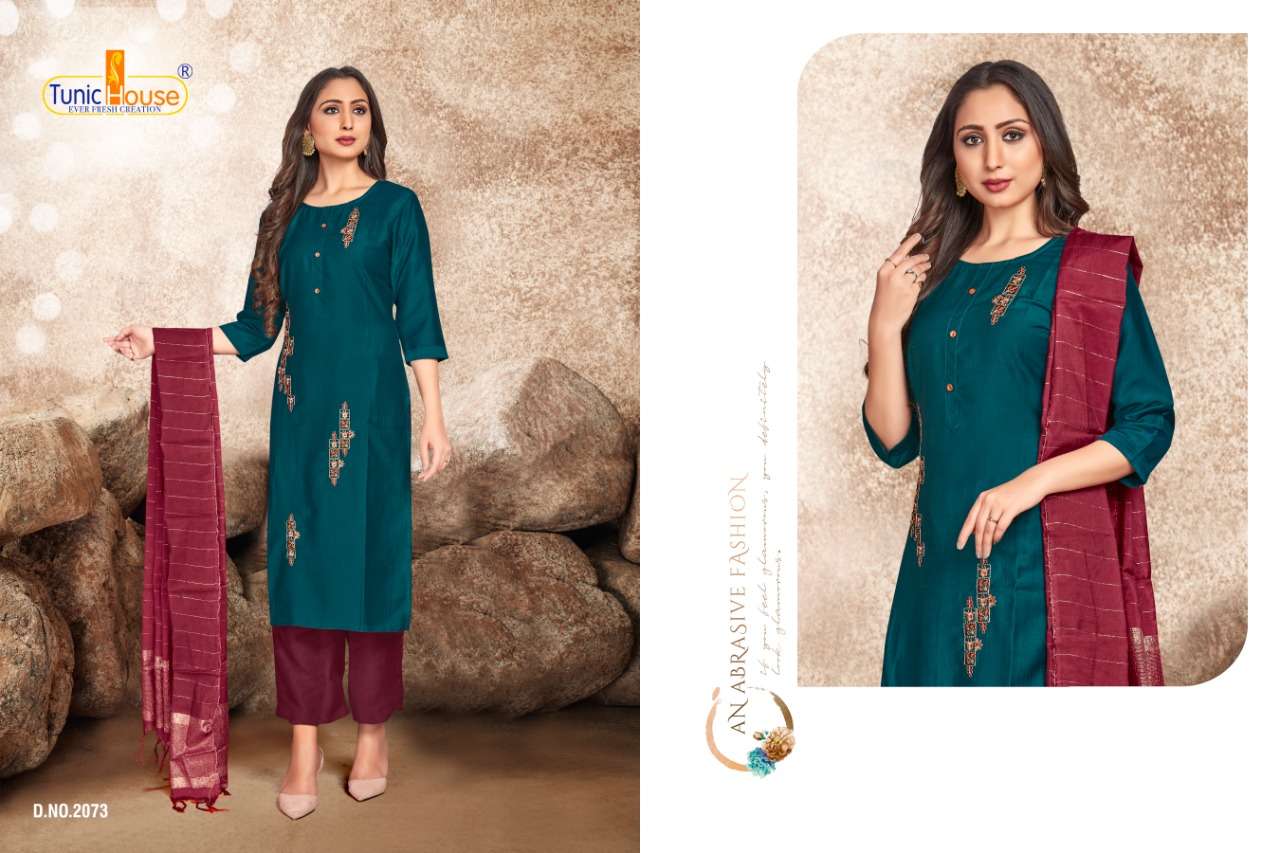 NIPPON NX BY NEHA FASHION 2072 TO 2075 SERIES BEAUTIFUL STYLISH SUITS FANCY COLORFUL CASUAL WEAR & ETHNIC WEAR & READY TO WEAR FANCY CHINON SILK WITH EMBROIDERED DRESSES AT WHOLESALE PRICE