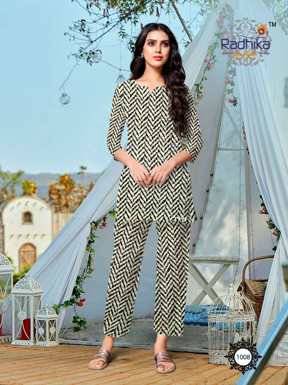 NIGHTY QUEEN VOL-1 BY RADHIKA FASHION 1001 TO 1008 SERIES BEAUTIFUL STYLISH FANCY COLORFUL CASUAL WEAR & NIGHT WEAR PURE COTTON TOPS AND BOTTOM AT WHOLESALE PRICE