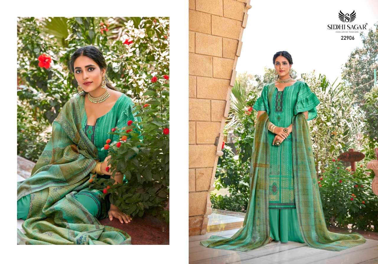 RAS MALAI BY SIDDHI SAGAR 22901 TO 22908 SERIES BEAUTIFUL STYLISH SHARARA SUITS FANCY COLORFUL CASUAL WEAR & ETHNIC WEAR & READY TO WEAR JAM DIGITAL PRINTED DRESSES AT WHOLESALE PRICE