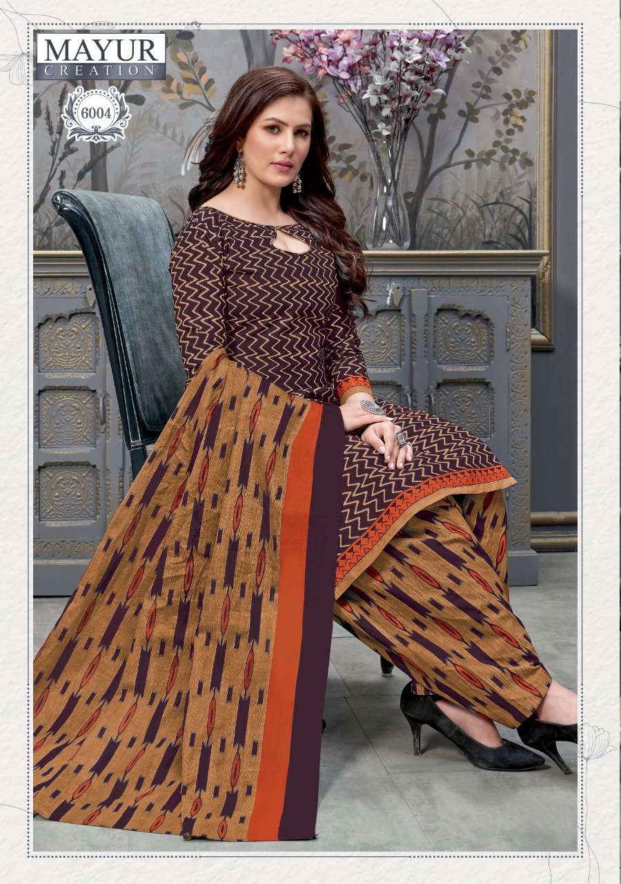 IKKAT VOL-6 BY AKASH CREATION 6001 TO 6010 SERIES BEAUTIFUL SUITS STYLISH FANCY COLORFUL CASUAL WEAR & ETHNIC WEAR PURE COTTON DRESSES AT WHOLESALE PRICE
