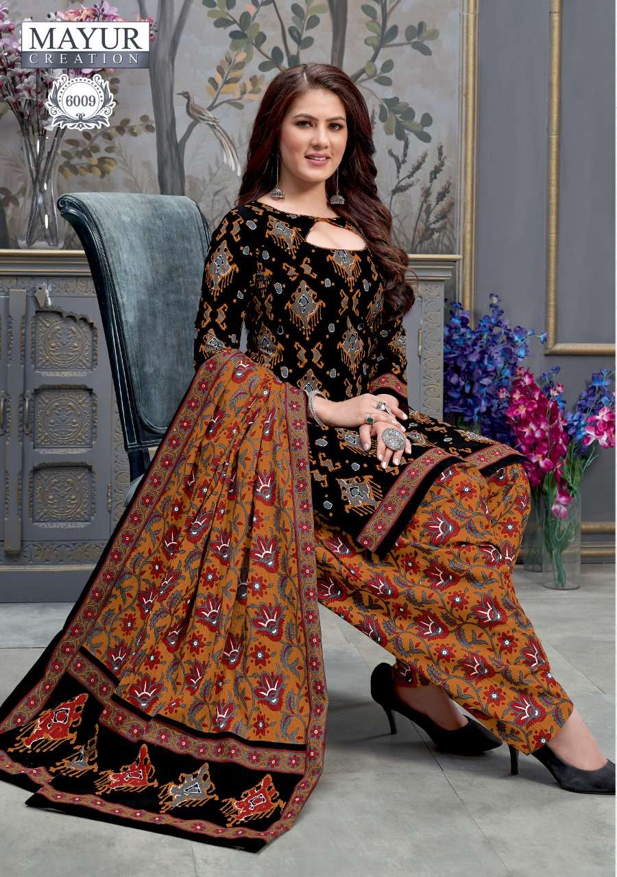 IKKAT VOL-6 BY AKASH CREATION 6001 TO 6010 SERIES BEAUTIFUL SUITS STYLISH FANCY COLORFUL CASUAL WEAR & ETHNIC WEAR PURE COTTON DRESSES AT WHOLESALE PRICE