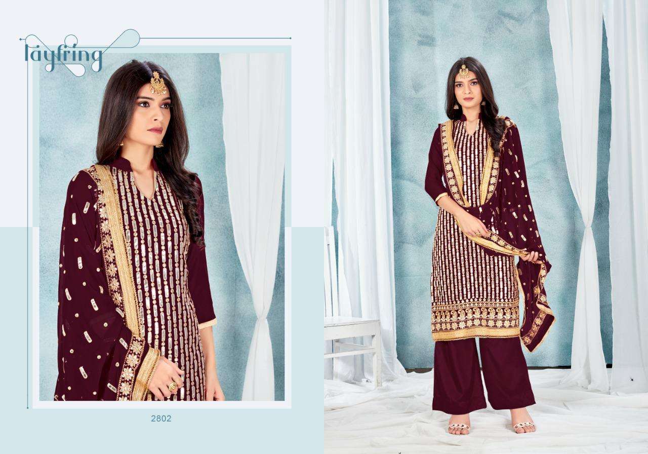PHILLAURI VOL-28 BY VELLORA 2801 TO 2804 SERIES BEAUTIFUL SUITS STYLISH FANCY COLORFUL CASUAL WEAR & ETHNIC WEAR HEAVY GEORGETTE DRESSES AT WHOLESALE PRICE