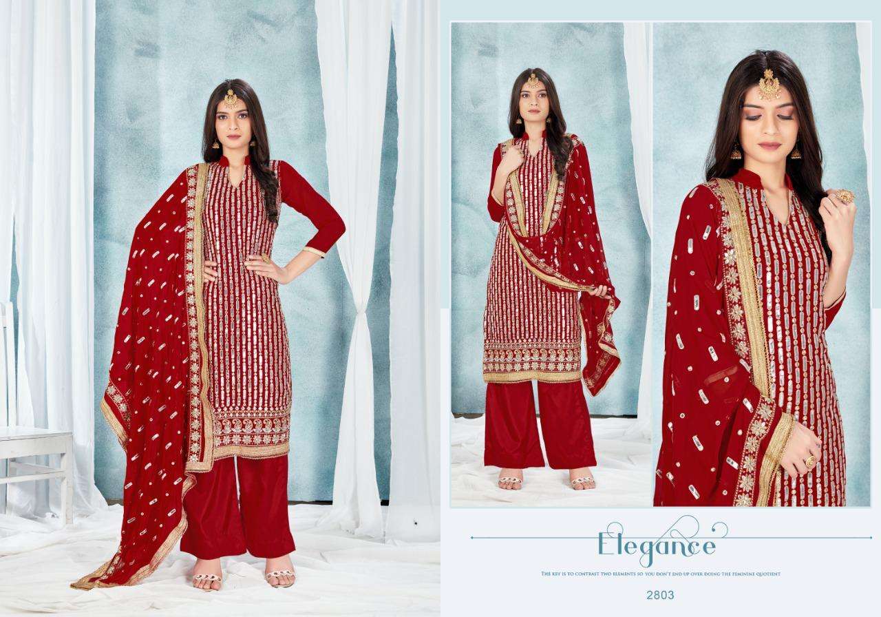 PHILLAURI VOL-28 BY VELLORA 2801 TO 2804 SERIES BEAUTIFUL SUITS STYLISH FANCY COLORFUL CASUAL WEAR & ETHNIC WEAR HEAVY GEORGETTE DRESSES AT WHOLESALE PRICE
