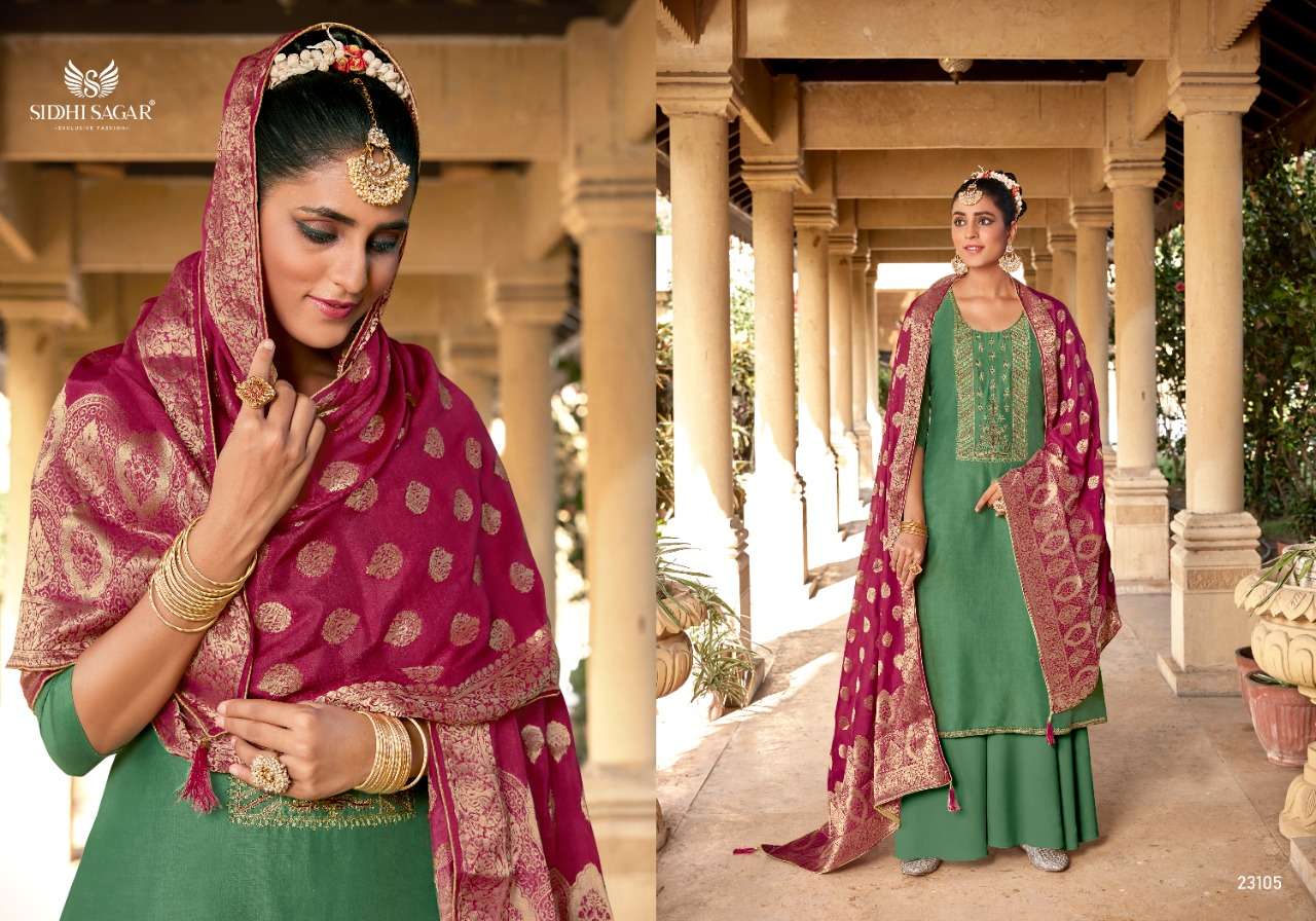 SURKH BY SIDDHI SAGAR 23101 TO 23106 SERIES BEAUTIFUL SUITS COLORFUL STYLISH FANCY CASUAL WEAR & ETHNIC WEAR PURE MUSLIN EMBROIDERED DRESSES AT WHOLESALE PRICE