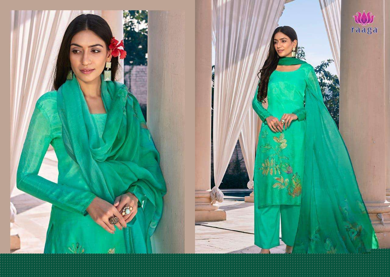 SWAGAT BY RAAGA 1901 TO 1910 SERIES BEAUTIFUL SUITS COLORFUL STYLISH FANCY CASUAL WEAR & ETHNIC WEAR PURE COTTON SILK DIGITAL PRINT WITH WORK DRESSES AT WHOLESALE PRICE