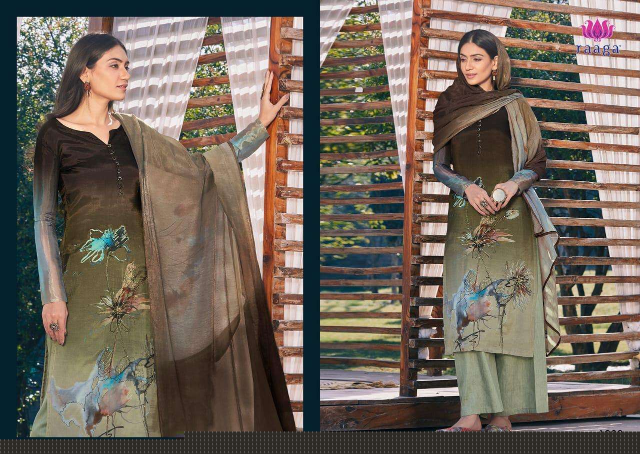 SWAGAT BY RAAGA 1901 TO 1910 SERIES BEAUTIFUL SUITS COLORFUL STYLISH FANCY CASUAL WEAR & ETHNIC WEAR PURE COTTON SILK DIGITAL PRINT WITH WORK DRESSES AT WHOLESALE PRICE