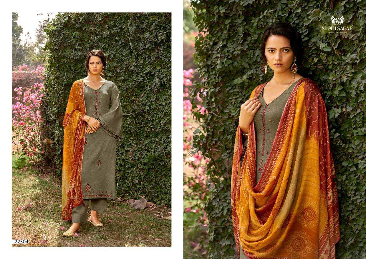 MAHI BY SIDDHI SAGAR 22501 TO 22508 SERIES BEAUTIFUL SUITS COLORFUL STYLISH FANCY CASUAL WEAR & ETHNIC WEAR PURE JAM SATIN PRINT WITH WORK DRESSES AT WHOLESALE PRICE