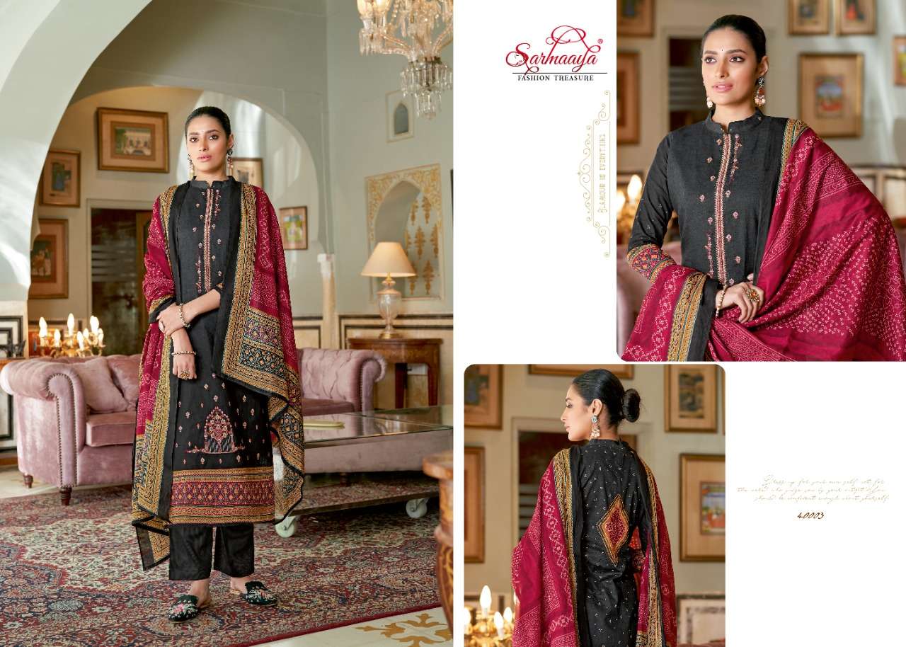 MEHER BY SARMAAYA 40001 TO 40008 SERIES BEAUTIFUL SUITS COLORFUL STYLISH FANCY CASUAL WEAR & ETHNIC WEAR PURE LAWN COTTON EMBROIDERED DRESSES AT WHOLESALE PRICE