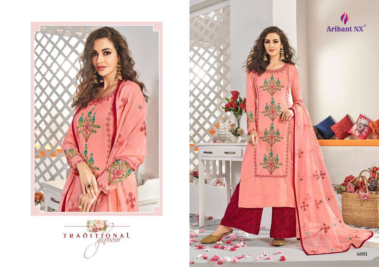 ANAYA NX BY ARIHANT NX BEAUTIFUL SUITS STYLISH FANCY COLORFUL PARTY WEAR & OCCASIONAL WEAR MUSLIN SILK EMBROIDERY DRESSES AT WHOLESALE PRICE