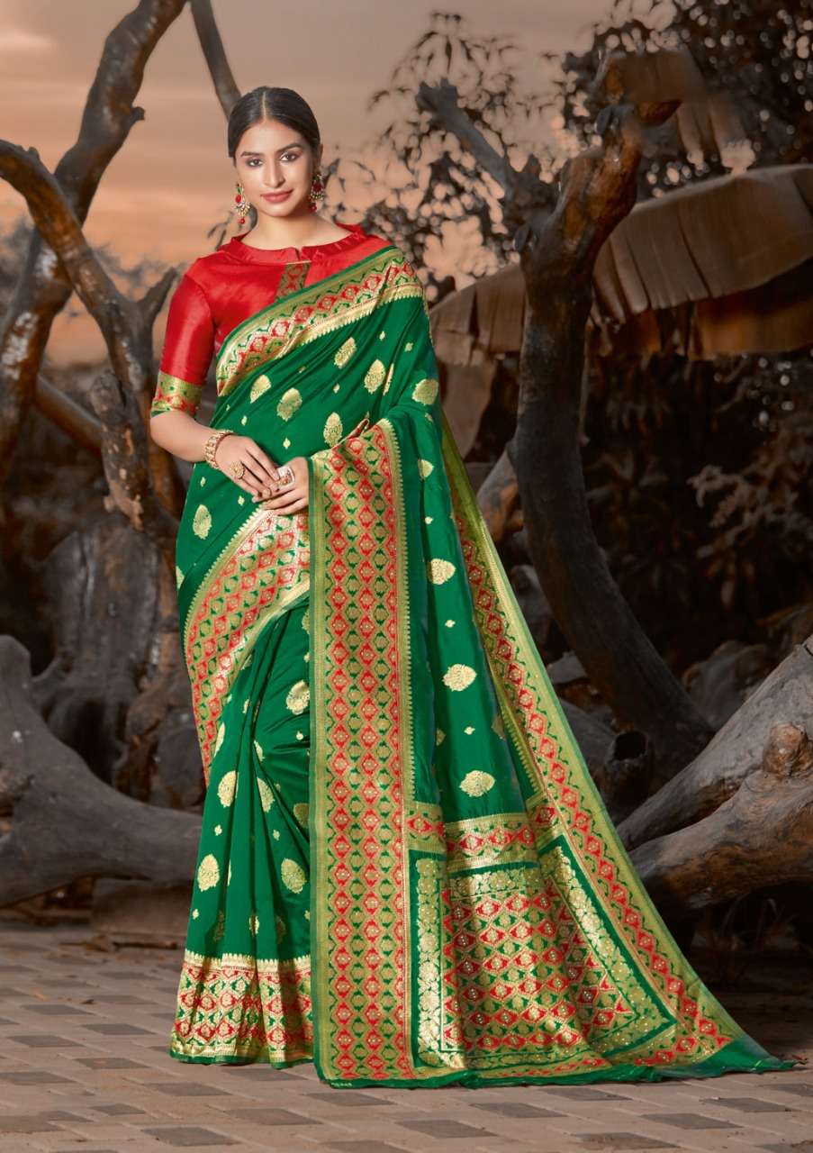 PRIYA ANAND BY SANGAM PRINTS 7001 TO 7006 SERIES INDIAN TRADITIONAL WEAR COLLECTION BEAUTIFUL STYLISH FANCY COLORFUL PARTY WEAR & OCCASIONAL WEAR SILK SAREES AT WHOLESALE PRICE