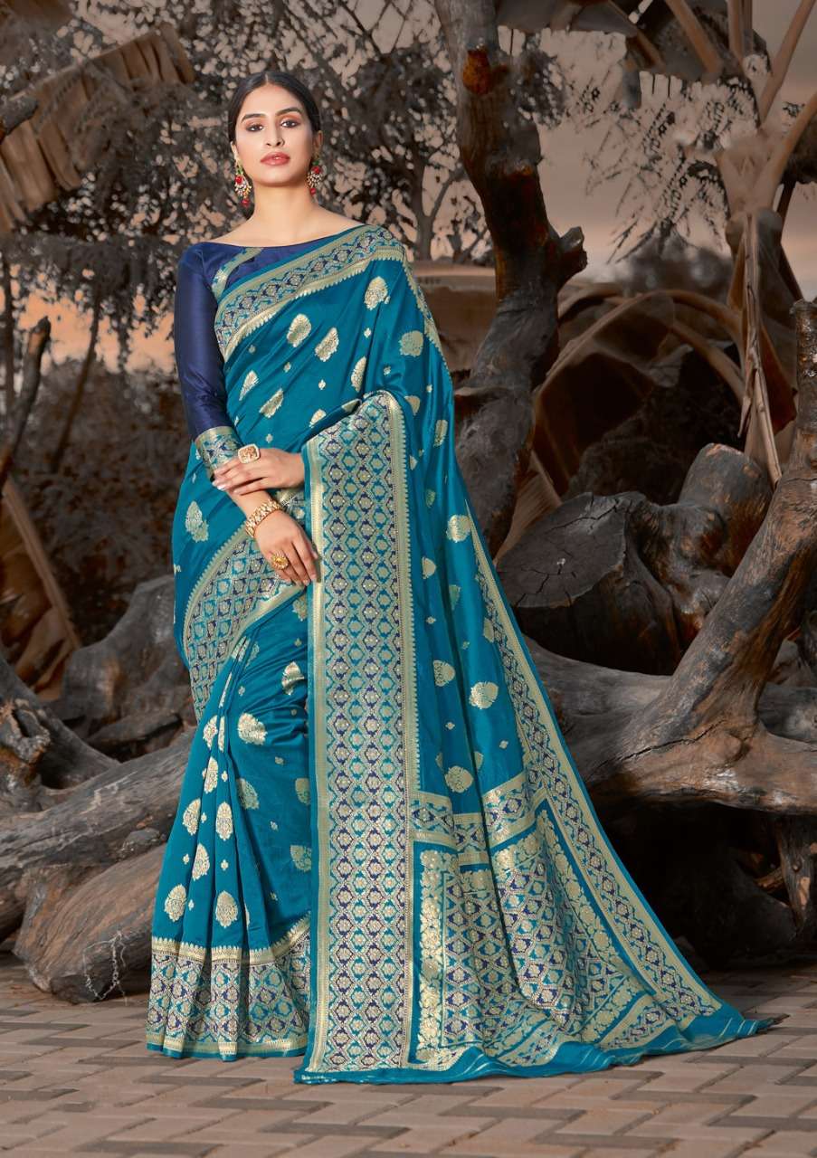PRIYA ANAND BY SANGAM PRINTS 7001 TO 7006 SERIES INDIAN TRADITIONAL WEAR COLLECTION BEAUTIFUL STYLISH FANCY COLORFUL PARTY WEAR & OCCASIONAL WEAR SILK SAREES AT WHOLESALE PRICE