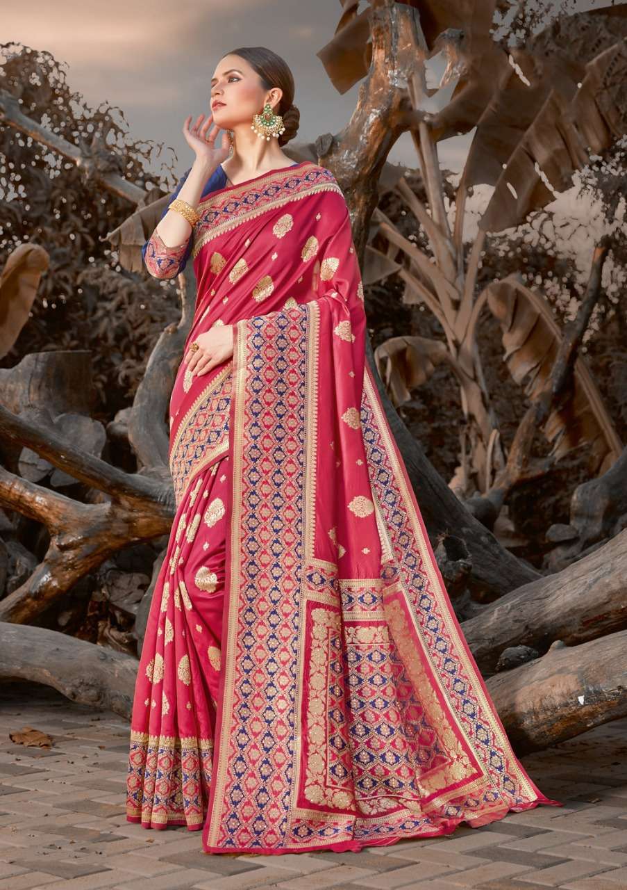 PRIYA ANAND BY SANGAM PRINTS 7001 TO 7006 SERIES INDIAN TRADITIONAL WEAR COLLECTION BEAUTIFUL STYLISH FANCY COLORFUL PARTY WEAR & OCCASIONAL WEAR SILK SAREES AT WHOLESALE PRICE