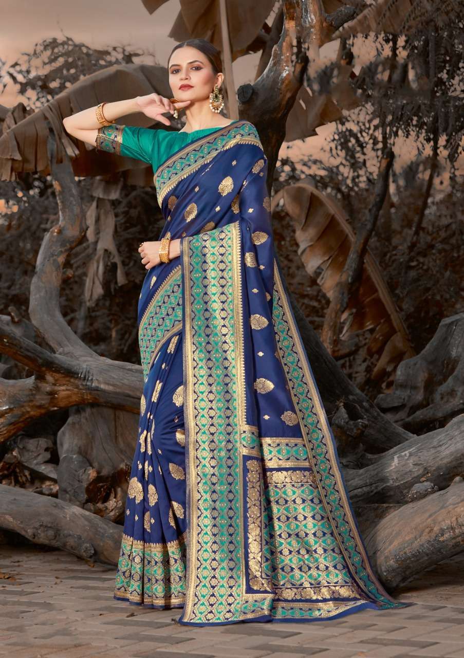 PRIYA ANAND BY SANGAM PRINTS 7001 TO 7006 SERIES INDIAN TRADITIONAL WEAR COLLECTION BEAUTIFUL STYLISH FANCY COLORFUL PARTY WEAR & OCCASIONAL WEAR SILK SAREES AT WHOLESALE PRICE