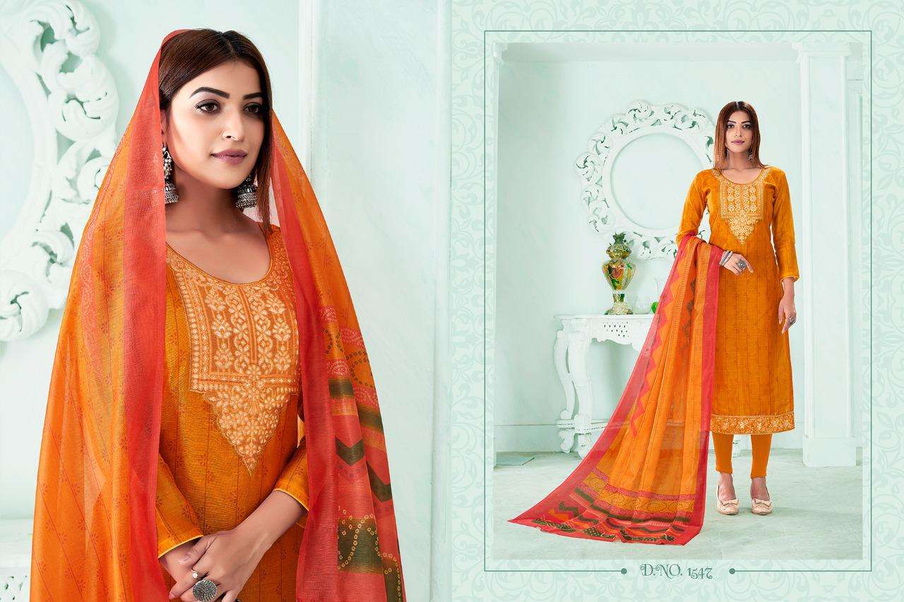 SURATI NX BY RANI TRENDZ BEAUTIFUL SUITS COLORFUL STYLISH FANCY CASUAL WEAR & ETHNIC WEAR MODAL CHANDERI DRESSES AT WHOLESALE PRICE
