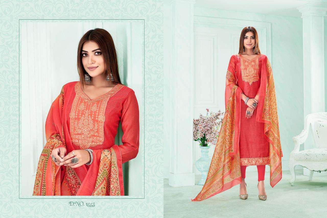 SURATI NX BY RANI TRENDZ BEAUTIFUL SUITS COLORFUL STYLISH FANCY CASUAL WEAR & ETHNIC WEAR MODAL CHANDERI DRESSES AT WHOLESALE PRICE