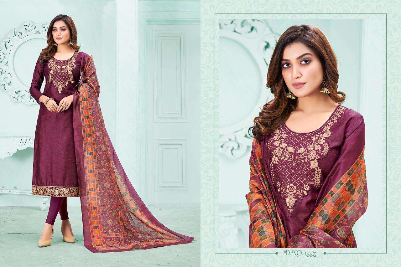 SURATI NX BY RANI TRENDZ BEAUTIFUL SUITS COLORFUL STYLISH FANCY CASUAL WEAR & ETHNIC WEAR MODAL CHANDERI DRESSES AT WHOLESALE PRICE
