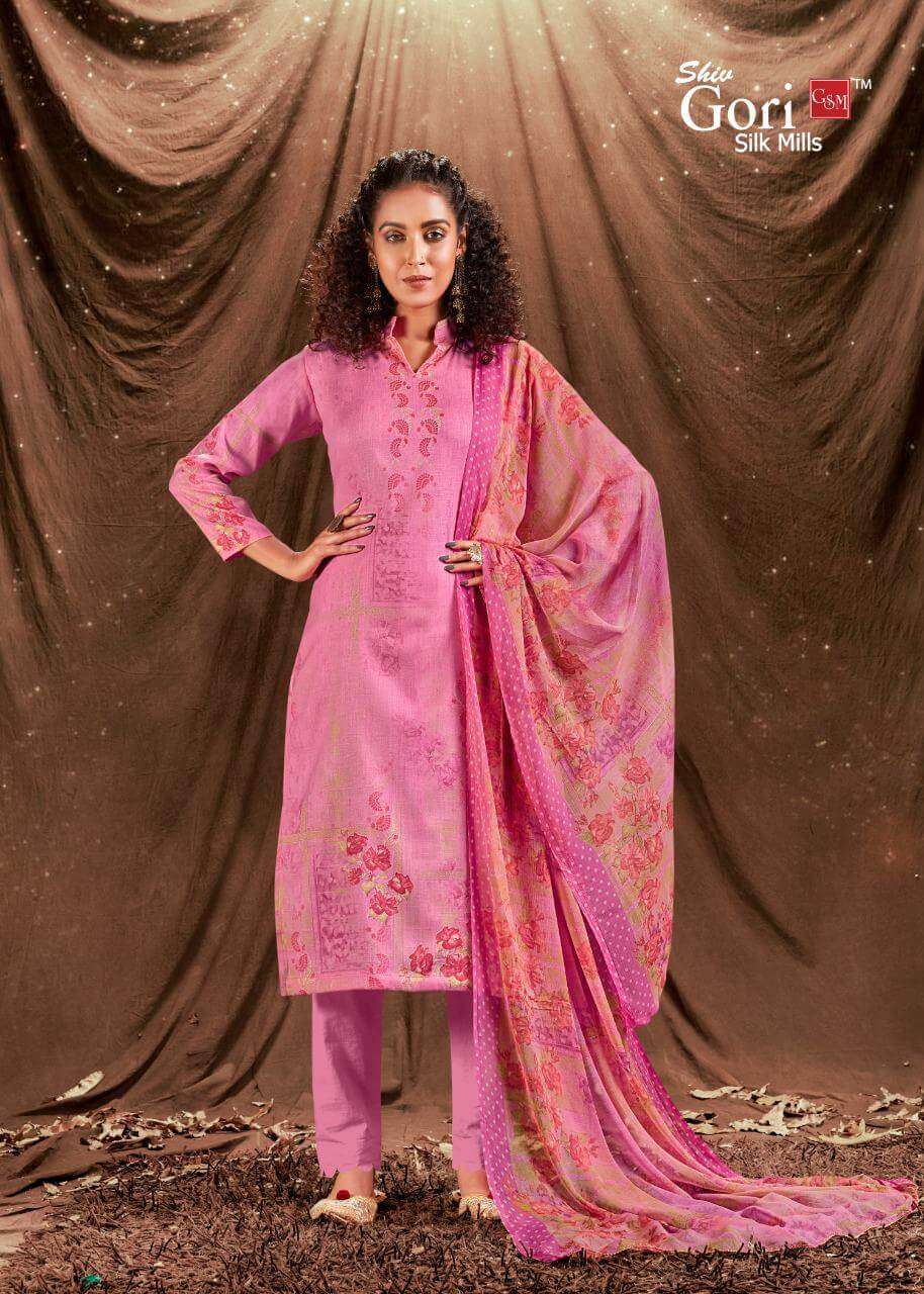 FAB INDIA BY SHIV GORI SILK MILLS 1001 TO 1010 SERIES BEAUTIFUL SUITS COLORFUL STYLISH FANCY CASUAL WEAR & ETHNIC WEAR KHADI COTTON DIGITAL PRINT DRESSES AT WHOLESALE PRICE