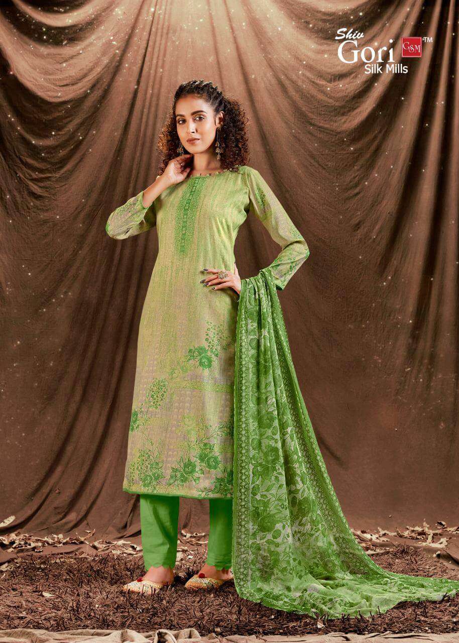FAB INDIA BY SHIV GORI SILK MILLS 1001 TO 1010 SERIES BEAUTIFUL SUITS COLORFUL STYLISH FANCY CASUAL WEAR & ETHNIC WEAR KHADI COTTON DIGITAL PRINT DRESSES AT WHOLESALE PRICE