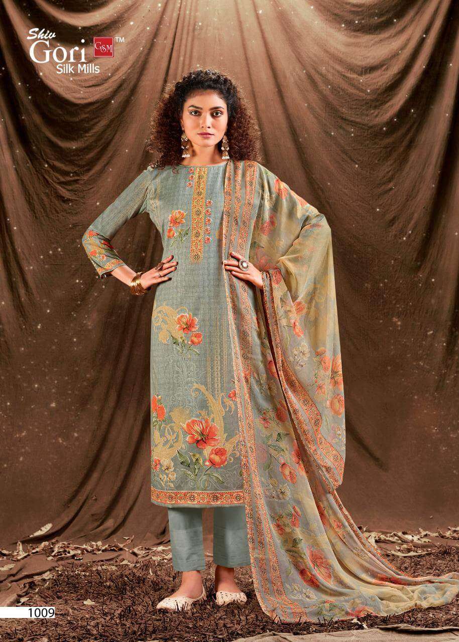 FAB INDIA BY SHIV GORI SILK MILLS 1001 TO 1010 SERIES BEAUTIFUL SUITS COLORFUL STYLISH FANCY CASUAL WEAR & ETHNIC WEAR KHADI COTTON DIGITAL PRINT DRESSES AT WHOLESALE PRICE