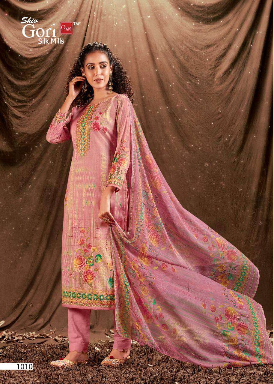 FAB INDIA BY SHIV GORI SILK MILLS 1001 TO 1010 SERIES BEAUTIFUL SUITS COLORFUL STYLISH FANCY CASUAL WEAR & ETHNIC WEAR KHADI COTTON DIGITAL PRINT DRESSES AT WHOLESALE PRICE