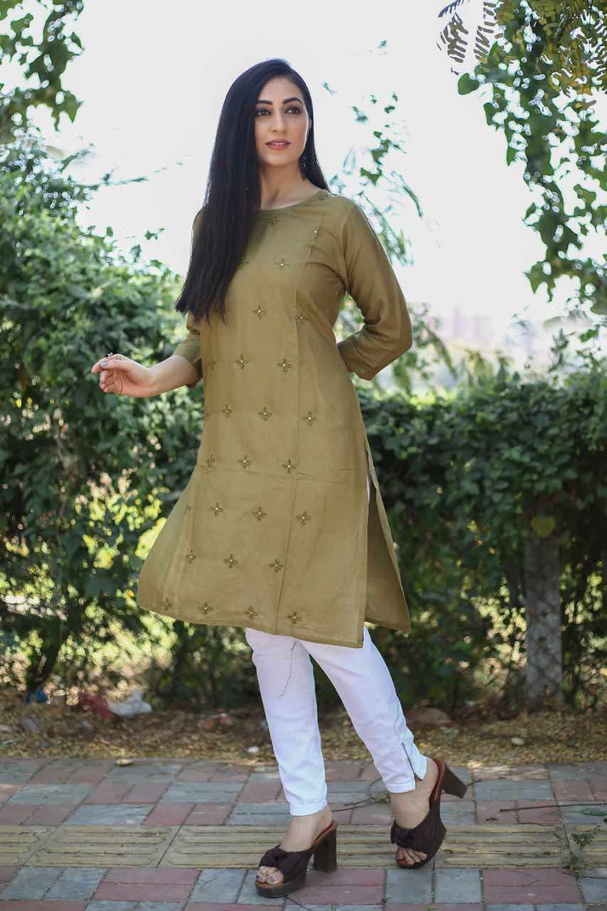 PRINCESS BY KIMAARI 1 TO 5 SERIES BEAUTIFUL STYLISH FANCY COLORFUL CASUAL WEAR & ETHNIC WEAR HEAVY RAYON WITH EMBROIDERED KURTIS WITH AT WHOLESALE PRICE