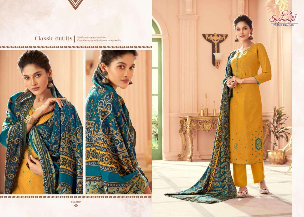 MISHIKA BY SARMAAYA 35001 TO 35008 SERIES BEAUTIFUL SUITS COLORFUL STYLISH FANCY CASUAL WEAR & ETHNIC WEAR PURE JAM PRINT DRESSES AT WHOLESALE PRICE