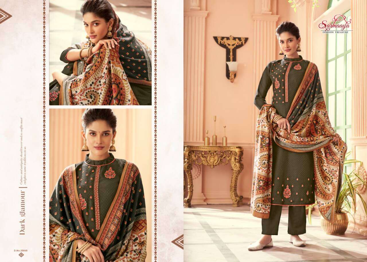 MISHIKA BY SARMAAYA 35001 TO 35008 SERIES BEAUTIFUL SUITS COLORFUL STYLISH FANCY CASUAL WEAR & ETHNIC WEAR PURE JAM PRINT DRESSES AT WHOLESALE PRICE