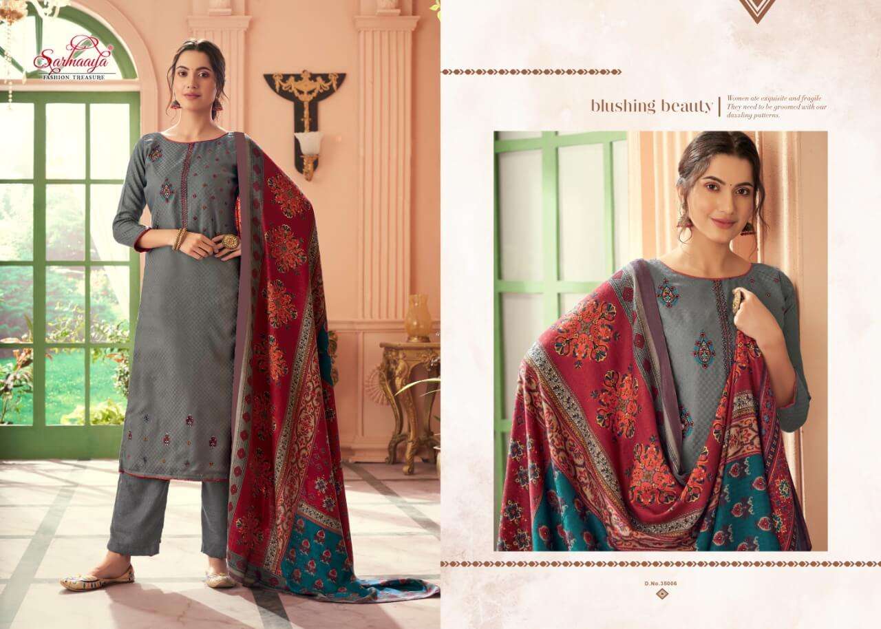 MISHIKA BY SARMAAYA 35001 TO 35008 SERIES BEAUTIFUL SUITS COLORFUL STYLISH FANCY CASUAL WEAR & ETHNIC WEAR PURE JAM PRINT DRESSES AT WHOLESALE PRICE
