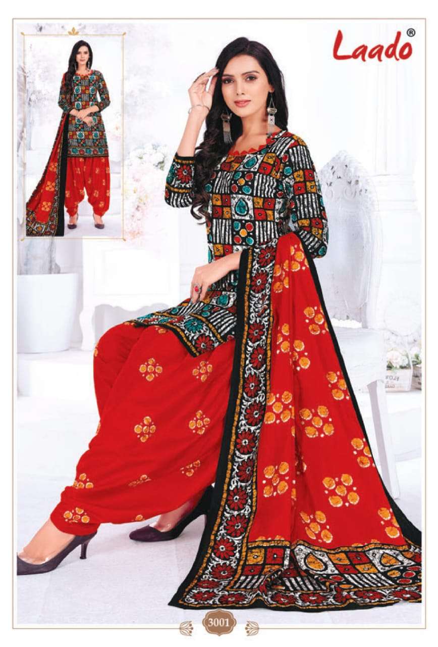 Batik Special Vol-3 By Laado 3001 To 3010 Series Beautiful Suits Colorful Stylish Fancy Casual Wear & Ethnic Wear Pure Cotton Print Dresses At Wholesale Price