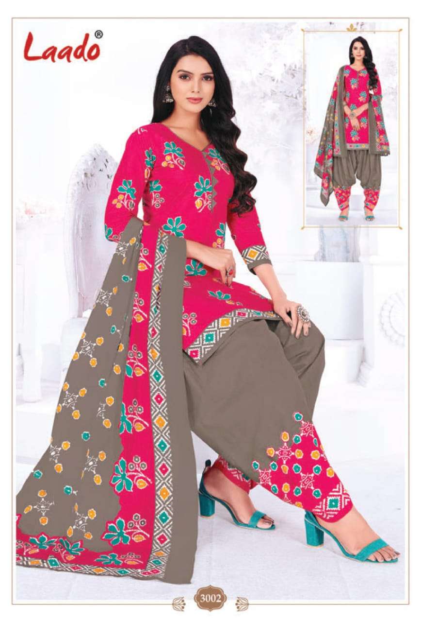 Batik Special Vol-3 By Laado 3001 To 3010 Series Beautiful Suits Colorful Stylish Fancy Casual Wear & Ethnic Wear Pure Cotton Print Dresses At Wholesale Price