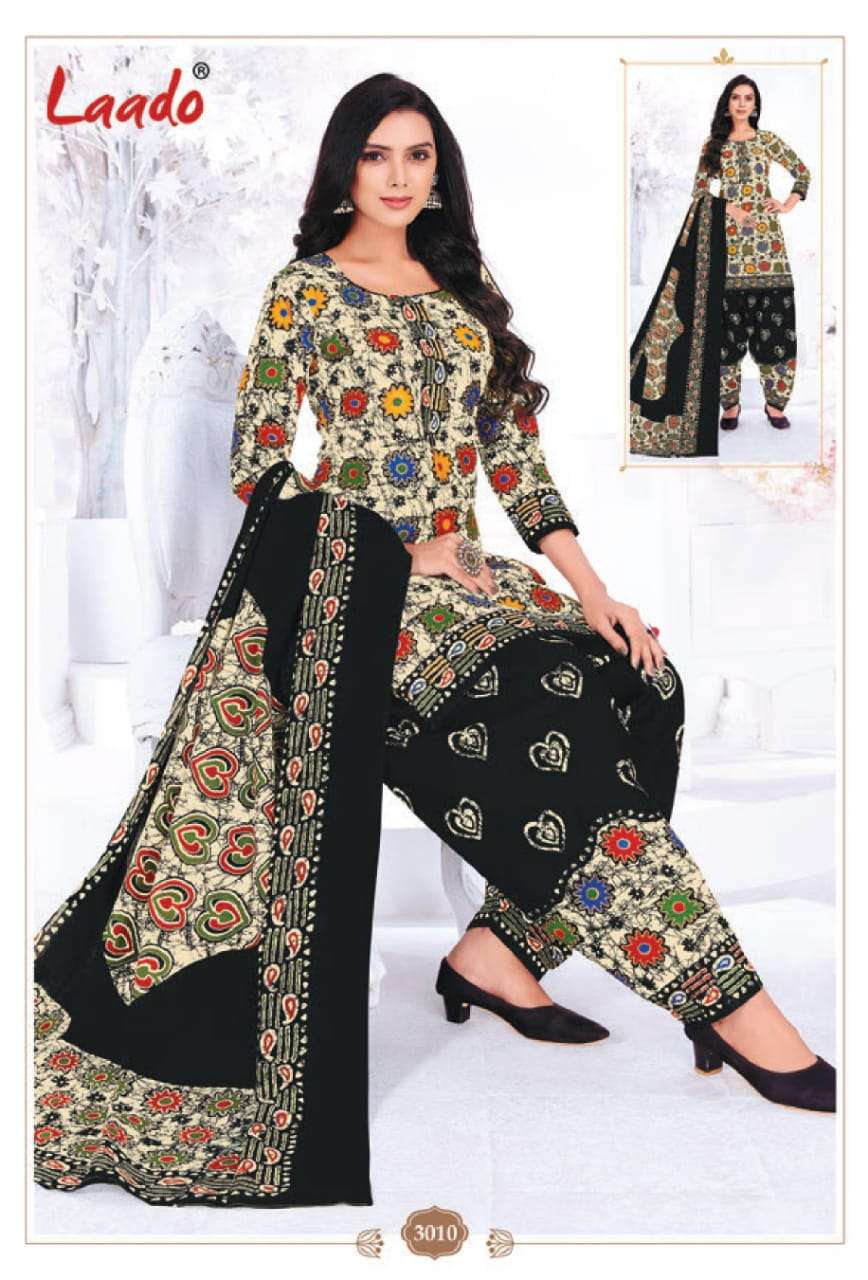 Batik Special Vol-3 By Laado 3001 To 3010 Series Beautiful Suits Colorful Stylish Fancy Casual Wear & Ethnic Wear Pure Cotton Print Dresses At Wholesale Price
