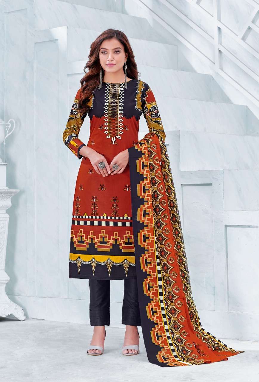 RAZIA SULTAN VOL-33 BY APANA COTTON 33001 TO 33010 SERIES BEAUTIFUL SUITS STYLISH FANCY COLORFUL CASUAL WEAR & ETHNIC WEAR COTTON PRINTED DRESSES AT WHOLESALE PRICE