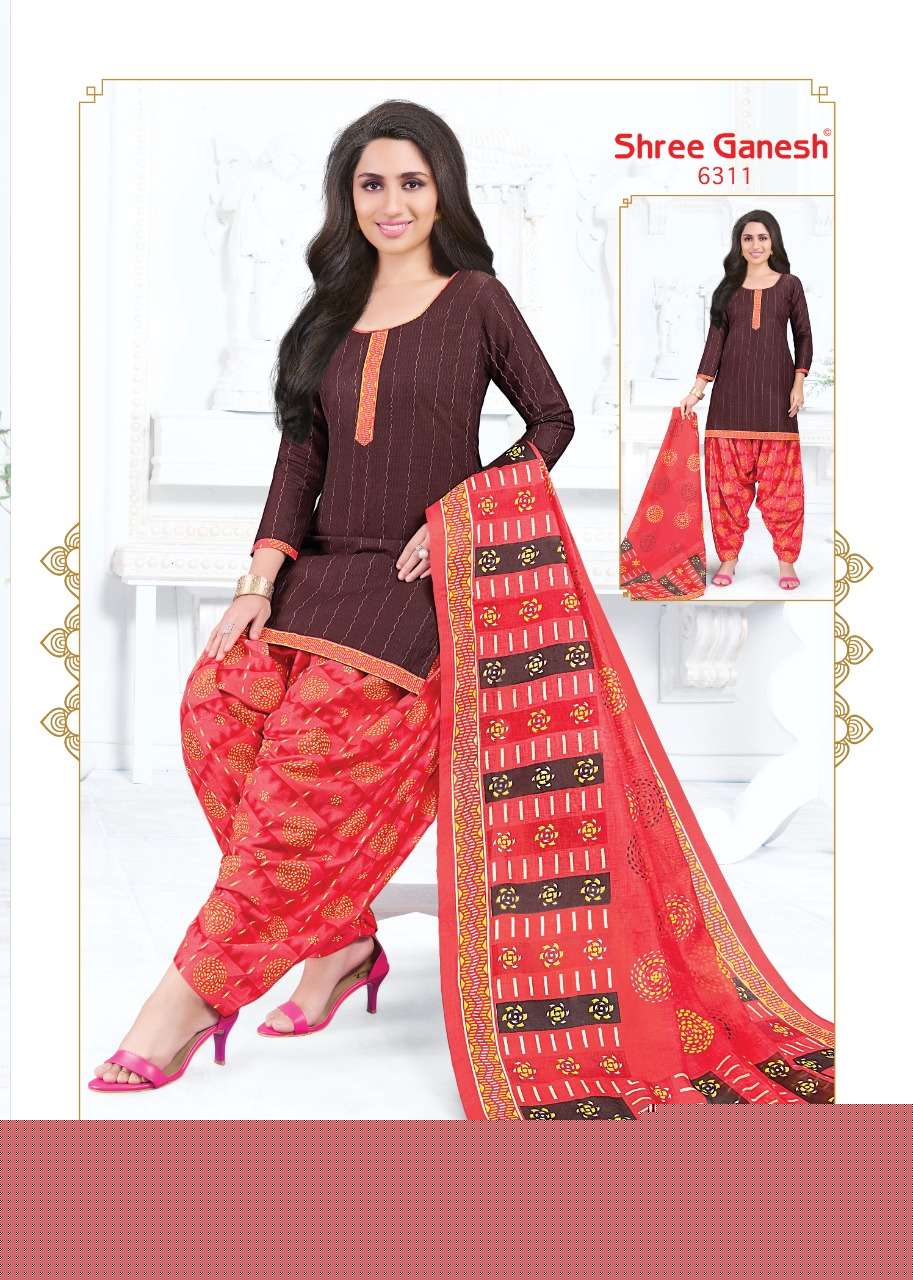 PANKHI VOl-2 BY SHREE GANESH 6301 TO 6312 SERIES BEAUTIFUL SUITS COLORFUL STYLISH FANCY CASUAL WEAR & ETHNIC WEAR PURE COTTON PRINT DRESSES AT WHOLESALE PRICE