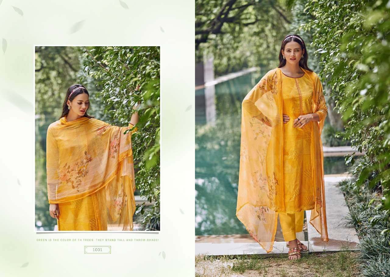 KARWA BY VIONA SUITS 1001 TO 1008 SERIES BEAUTIFUL SUITS COLORFUL STYLISH FANCY CASUAL WEAR & ETHNIC WEAR PURE COTTON PRINT WITH EMBROIDERED DRESSES AT WHOLESALE PRICE