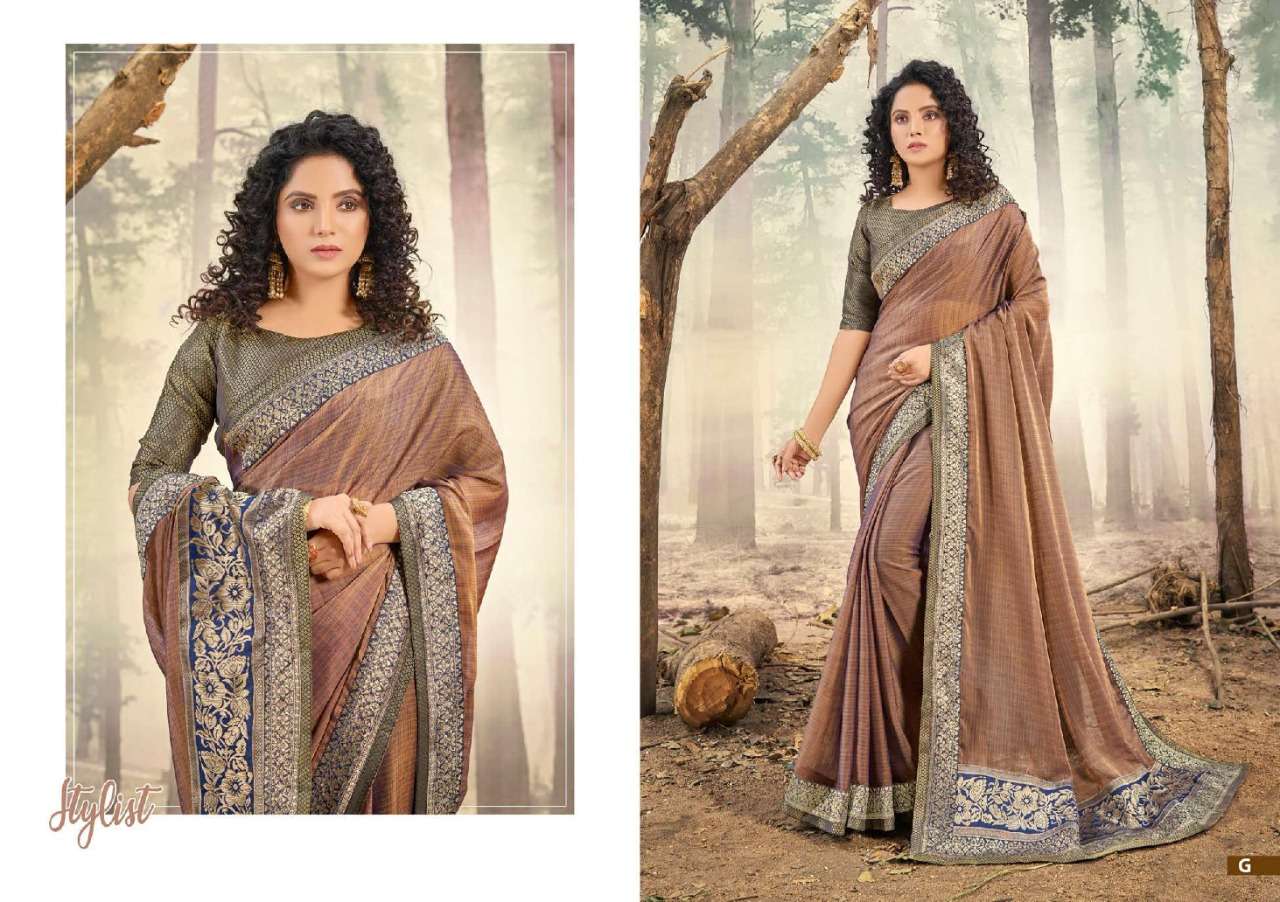 BLESSING BY SHRAVYA A TO H SERIES INDIAN TRADITIONAL WEAR COLLECTION BEAUTIFUL STYLISH FANCY COLORFUL PARTY WEAR & OCCASIONAL WEAR CHIFFON SAREES AT WHOLESALE PRICE